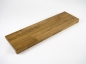 Preview: Window sill Oak Select Natur A/B 26 mm, finger joint lamella, hard wax oil nature, with overhang